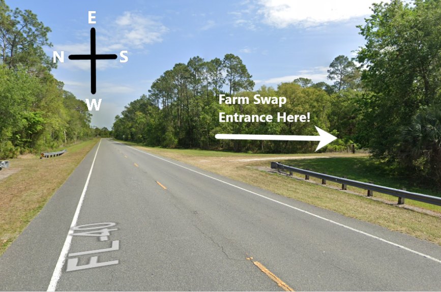 From Barberville heading East